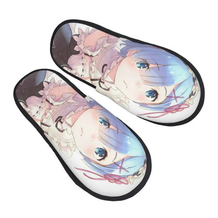 

Maid Rem Mens Clog Furry Slippers Indoor House Shoes