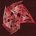 thumbnail image 1 of Ahgly Tapis de Zone Carré Transitionnel Lavable en Machine Rouge Brique, 6 Pieds Carré, 1 of 7