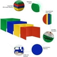 thumbnail image 2 of 8 Pack Colorful Privacy Floders for Student Desks - Durable Plastic Erasable - Testing Dividers for Classroom - Easy Clean Privacy Shields for Student Testing Desk dividers- Includes Extra Labels, 2 of 7