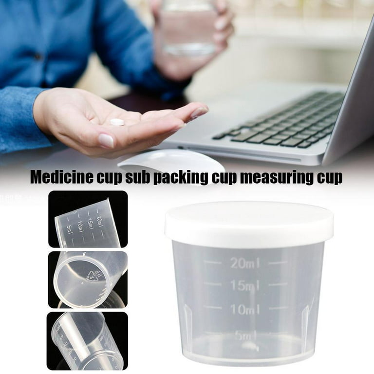 Kitchen Plastic Measure Graduated Measuring Rice Cooker Cups Medicine  Liquid Jug