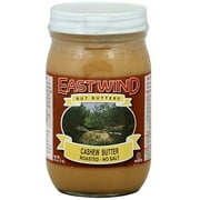 East Wind Nut Butters Roasted No Salt Cashew Butter, 16 oz