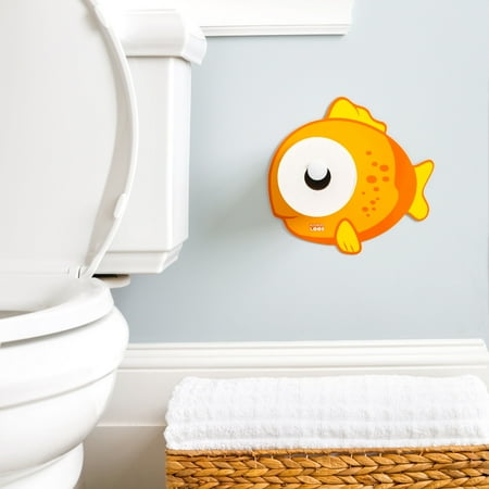 UPC: 0864287000340 | KooKooLoos Potty Training Accessory and Toliet Paper Holder Guppy