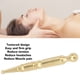 thumbnail image 3 of Pluma De Acupuntura, Herramienta De Masaje Con Sonda Puntual, Reflexología Facial De Latón, Texturizado De Doble Cabeza Para Oreja, 3 of 7