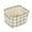 White, variant on Bdday Storage Containers Canvas Storage Bins Basket Organizers Foldable Fabric Cotton Linen Storage Bins for Makeup Book Baby Toy Basket Laundry Room Storage