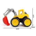 thumbnail image 4 of Camión de Arena, Vehículos de de Ingeniería, Juguete de Construcción, Juguetes de Arena de Playa para Niños , Regalos de Cumpleaños Hugo juguete de playa para niños, 4 of 10