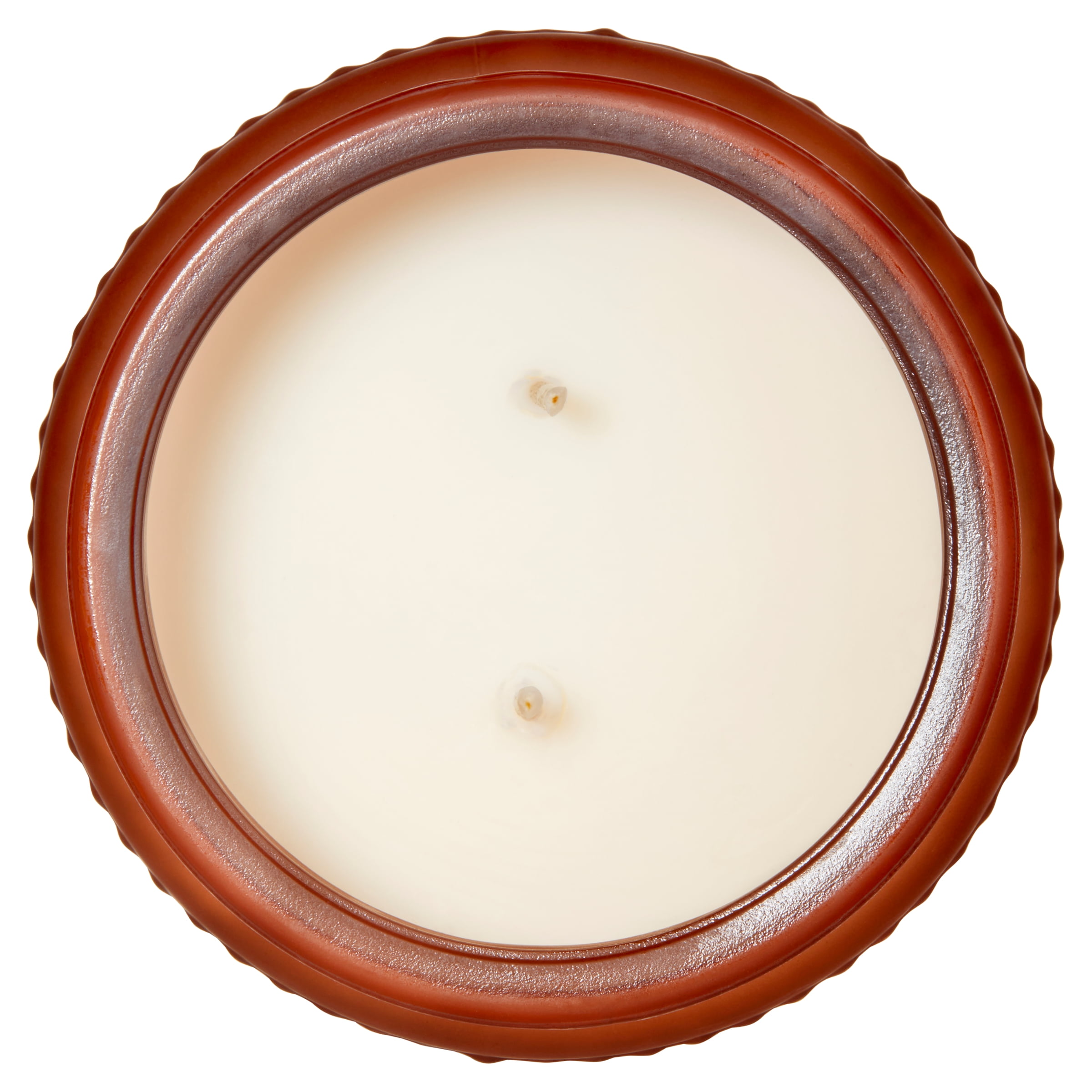 (2 pack) Mainstays 18 oz Citronella 2- Wick Glass Outdoor Jar Candle