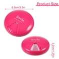 thumbnail image 1 of Wosthever Caja de medicinas resistente y segura con dispensador de pastillas semanales, pastillero, tamaño portátil, fácil Rosa roja, 1 of 6