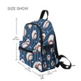 thumbnail image 3 of ALAZA Sport Baseball Star Stipes School Backpack Small Bookbag Mini Bags, 3 of 6