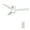 White, variant on 52 inch Indoor/Outdoor Smart Ceiling Fan with Dim LED Light Kit & Remote