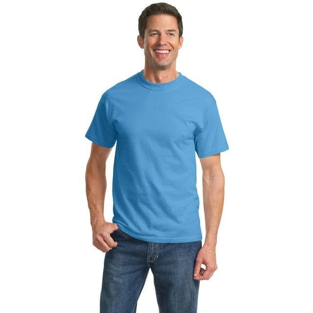 Essential T-Shirt. Aquatic Blue. 4XL