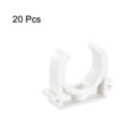 thumbnail image 3 of Abrazaderas de tubo de agua de PVC, paquete de 20, adecuadas para manguera de 25mm(1") clips de hebilla en forma de U, 3 of 5