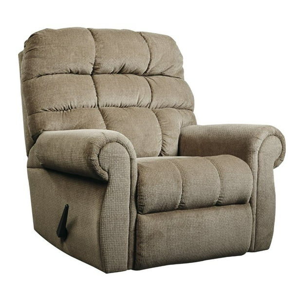 Ashley Edger Rocker Recliner in Walnut - Walmart.com - Walmart.com