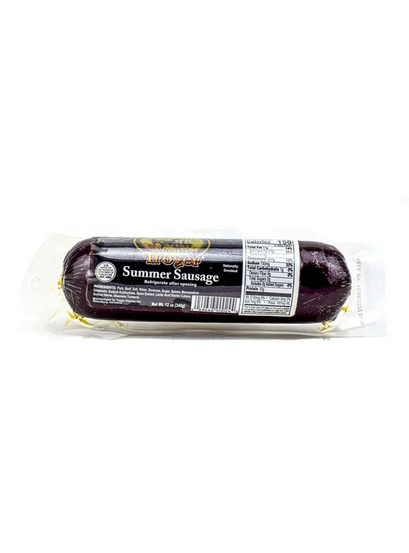Summer sausage in Sausages