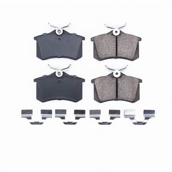 PowerStop 17-340 Disc Brake Pad Set Audi, Volkswagen Disc Brake Pad Set - Rear