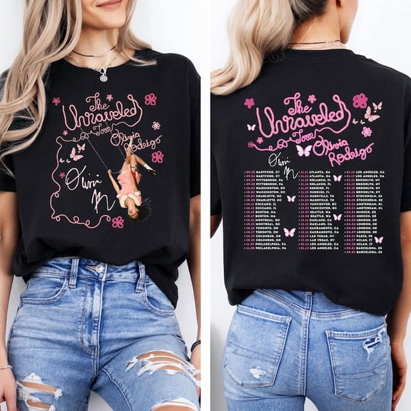 Olivia Inspired 2026 Tour T-Shirt, Retro Music Graphic Tee, Concert Fan Shirt