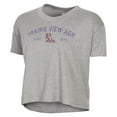 thumbnail image 2 of Women's Alternative Apparel  Gray Prairie View A&M Panthers Retro Jersey Headliner Cropped T-Shirt, 2 of 3