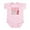 Petal Pink, variant on CafePress - Odd Even Numbers Infant Bodysuit - Baby Light Bodysuit, Size Newborn - 24 Months