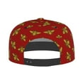 thumbnail image 4 of Fotbe Hohey Bee Golden Flat Bill Visor Cap Classic Snapback Hat Polyester Foam Trucker Hat Trucker Cap Adjustable Baseball Cap, 4 of 9