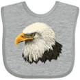 thumbnail image 3 of Inktastic Bald Eagle Boys or Girls Baby Bib, 3 of 4