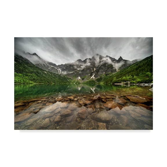 Trademark Fine Art 'Morskie Oko 1' Canvas Art by Maciej Duczynski