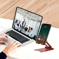 thumbnail image 4 of Creative foldable metal phablet stand desktop creative stand, 4 of 5