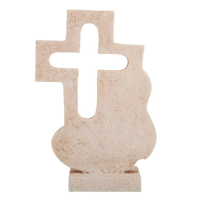 Colección de estatuas cruzadas Obra de arte para la decoración del hogar de vacaciones Regalos de inauguración de la boda