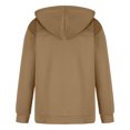 thumbnail image 5 of Htigea Hoodies for Men Zip Up Hoodie Drawstring Casual Long Sleeve Pocket Hooded Sweatshirts Today Sales Khaki,XL, 5 of 5