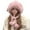 Pink, variant on Style Leopard-Lined Winter Hat for Outdoor and Everyday Wear in Warm Soft Headwear with Ear and Cozy Interior Pink,One Size
