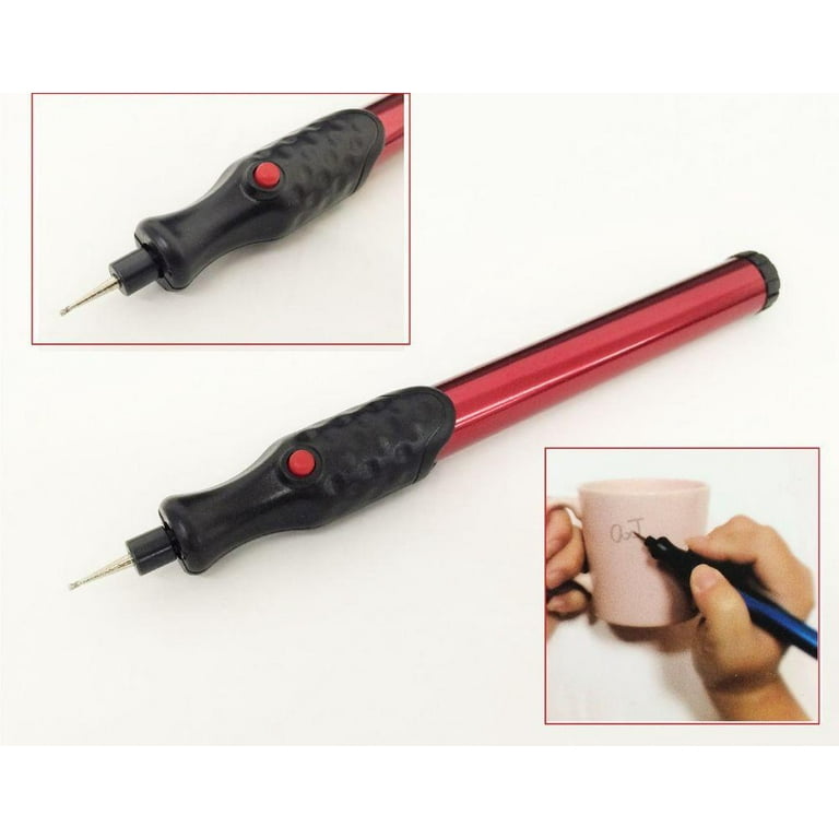 Mini Hand Power Engraving Etcher Glass Metal Jewelry Etching Marking Pen  Tool 