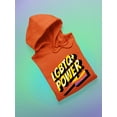 thumbnail image 3 of Lgbtq+ Power Golden Banner Hoodie Women -Smartprints Designs, Female 5X-Large, 3 of 4