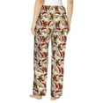 thumbnail image 3 of Daiia Christmas Hat bear Women's Sleep Pant with Pockets and Drawstring,Pajama Pants-Large, 3 of 9
