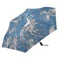 thumbnail image 5 of Mermaid Folding Umbrella UV50+ Waterproof Sun Protection Auto Open Close Compact Fiberglass Frame, 5 of 8