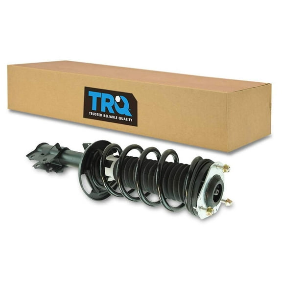 TRQ Front Right Complete Strut & Coil Spring Assembly Passenger Side Fits Select 2014-2019 Ford Fiesta