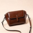 thumbnail image 2 of Bolso para teléfono móvil de piel de vaca auténtica de moda que combina con todo, bolso cruzado de un solo hombro, bolso pequeño de lujo ligero, 2 of 3