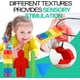 thumbnail image 5 of ADHD niños masticar cadena bebé mordedor 4 piezas bebé mordedor masticar cadena bebé mordedor para niños y adultos con dentición, autismo y TDAH esquí esquí Gafas de esquí, 5 of 5