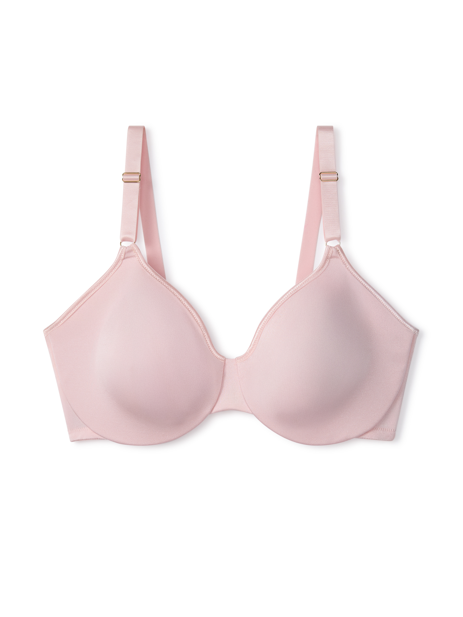 Warners Blissful Benefits Women's Easy Size Unlined Underwire T-Shirt Bra
