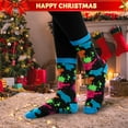 thumbnail image 3 of Joyfy 12 Pairs Christmas Socks Women, Plush Crazy Novelty Christmas Socks, Women's Holiday Christmas Socks, Christmas Gifts, 3 of 7