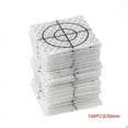 thumbnail image 1 of 100pc 0/30/40/50/60mmtotal station reflector reflector silver reflective target, 1 of 4
