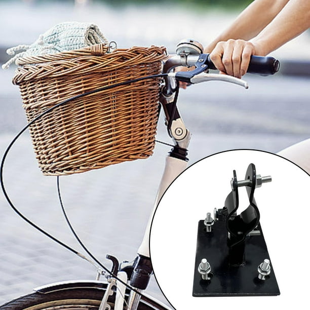 Soporte Fijo para Bolsa Delantera de Bicicleta, Estante de Soporte