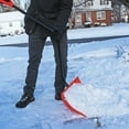 thumbnail image 3 of EMSCO Group - Bigfoot Premium Polyethylene Snow Shovel with Metal Lifesaver Handle and Metal Edge, 3 of 7