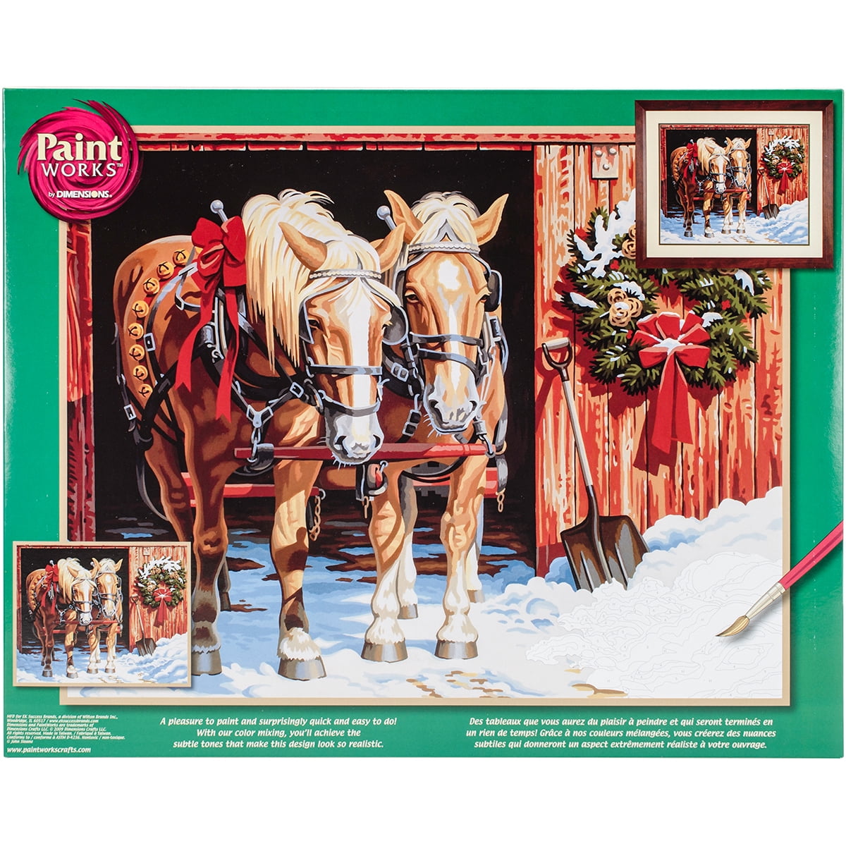 Paint Works Paint By Number Kit 20"X16"Ready For The Ride Walmart