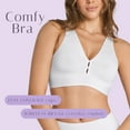 thumbnail image 3 of LeSensuel Light Top Wireless Bra Pullover Bralette for Women Comfortable Womens Bras No Wire, 3 of 7