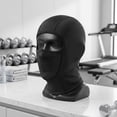 thumbnail image 1 of Quzzie Full Face Cover Balaclava Face Mask Breathable Cooling Motorcycle Riding Headgear Lightweight Outdoor Sports Activities Suitable for Running Mountaineering Cycling Fishing Hiking Black, 1 of 8