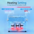 thumbnail image 5 of VUA 6L Ultrasonic Cleaner with Heater & Timer, 40kHz Professional Ultrasonic Parts Cleaner for Jewelry, Glasses, Watches, Dentures, Carburetors & Automotive Parts, Stainless Steel Cleaning Machine, 5 of 10