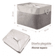 thumbnail image 3 of Canastas Organizadoras Plegables Con Asas, 3 Paquetes, 3 of 5