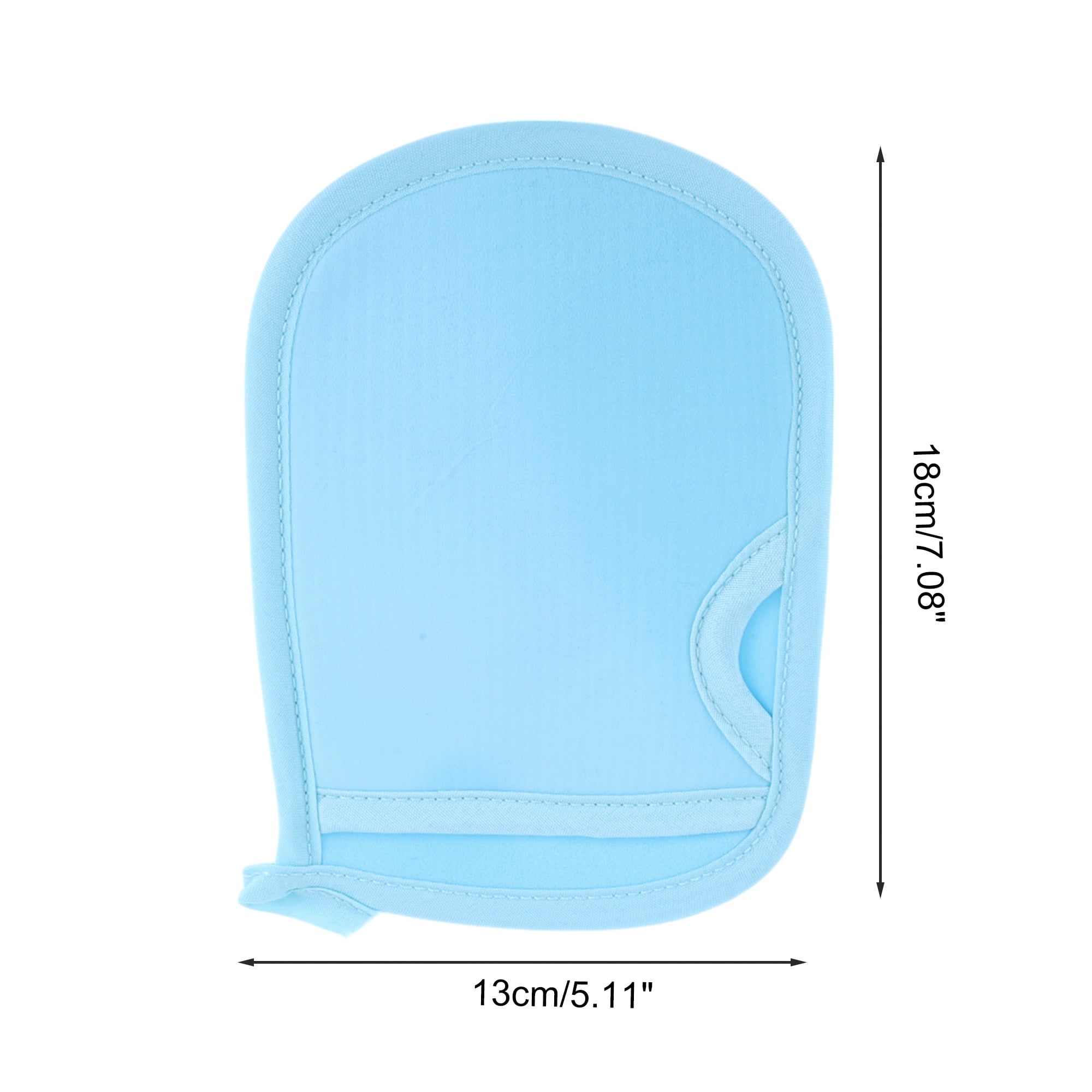 Unique Bargains 1pc Shower Gloves for Enhanced Bathing Experience Blue