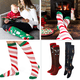 thumbnail image 4 of Calcetines novedosos para mujer: calcetines navideños hasta la rodilla: calcetines divertidos para las fiestas, 4 of 5