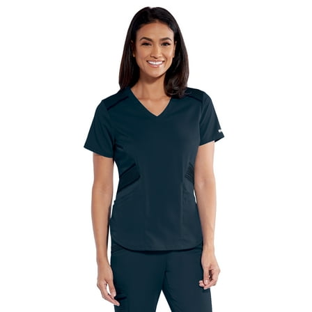 Grey's Anatomy Impact Women's GIT033 3 Pocket "Moto" Scrub Top