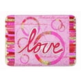 thumbnail image 1 of Carolines Treasures PJC1115RUG Love is a Circle Valentines Day Machine Washable Memory Foam Mat, 1 of 4