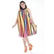 thumbnail image 2 of Vestido plisado multicolor Roman Fashion /Tallas Extras, 2325 (Fiusha) fucsia 38, 2 of 7